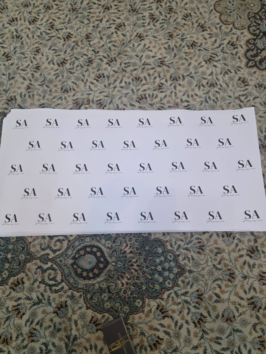 ورق تغليف مطبوع