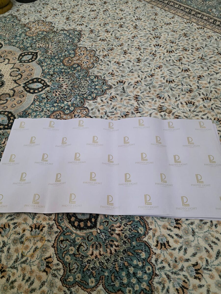 ورق تغليف مطبوع